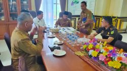 Rapat Koordinasi dan Penandatanganan Berita Acara Bersama (BAB) dengan Forum Koordinasi Pimpinan Daerah (Forkopimda), Senin (3/11/2025).