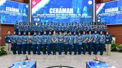 Tingkatkan Kompetensi Dan Adaptasi Teknologi, Korps Wanita TNI AL Gelar Ceramah Edukatif Strategis