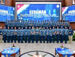 Tingkatkan Kompetensi Dan Adaptasi Teknologi, Korps Wanita TNI AL Gelar Ceramah Edukatif Strategis
