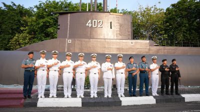 kunjungan kehormatan dari Rear Admiral (RDML) Hong, Sang-Yong, selaku Commander Cruise Training Task Group 2025 Republic of Korea Navy