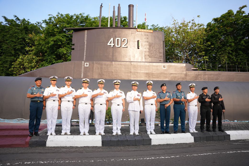 kunjungan kehormatan dari Rear Admiral (RDML) Hong, Sang-Yong, selaku Commander Cruise Training Task Group 2025 Republic of Korea Navy