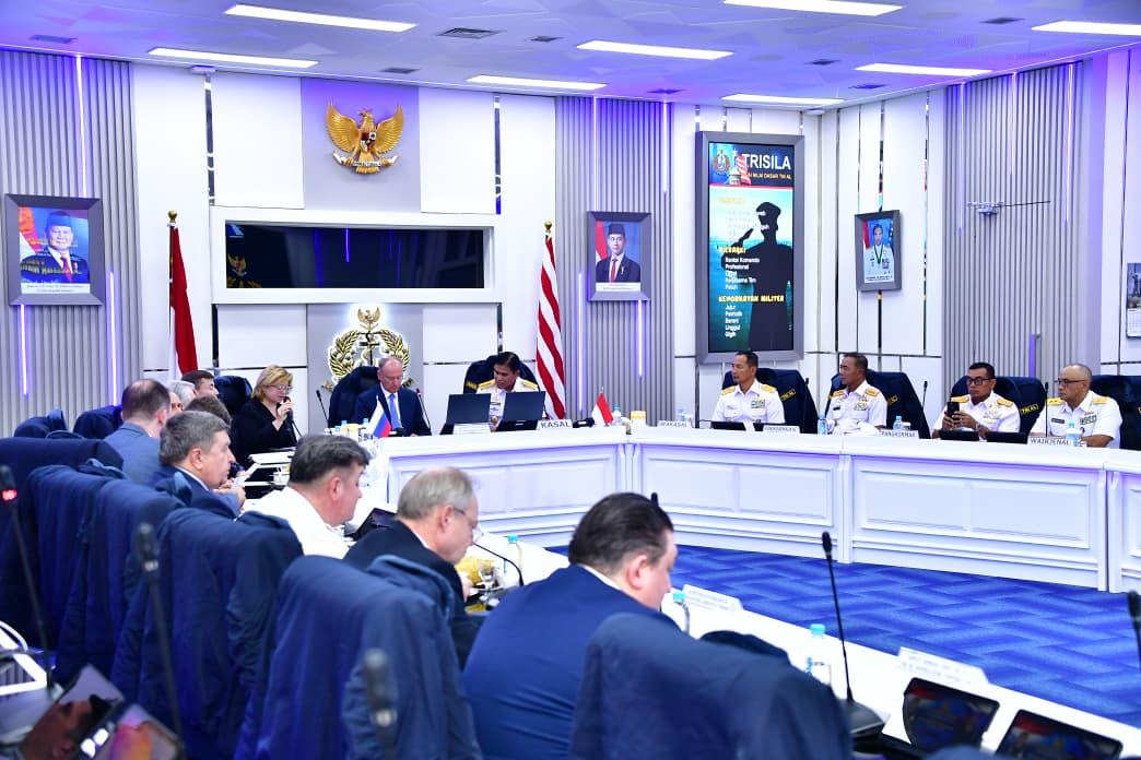 Kasal Laksamana TNI DR Muhammad Ali terima kunjungan kehormatan Adviser to the President of Russian