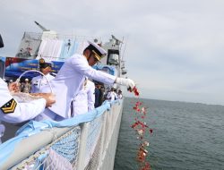 Teladani Nilai Kepahlawanan, Kasal Laksamana TNI Dr. Muhammad Ali Pimpin Tabur Bunga
