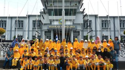 kunjungan edukatif siswa-siswi SD Islam De Green Camp Tanjungpinang