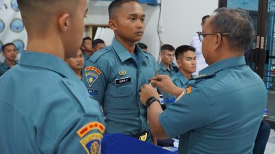 Pelatihan Pengawak Meriam 40 MM Unsur Koarmada II TA 2025.