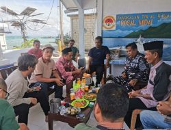 TNI AL Posal Midai dan Dinas Kelautan Natuna Sinergi, Sosialisasikan Aturan Penangkapan Ikan Berkelanjutan