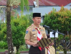 Kukuhkan 154 Anggota Saka Bahari, Lanal Ranai Wujudkan Amanah Kasal Cetak Generasi Muda Tangguh di Perbatasan