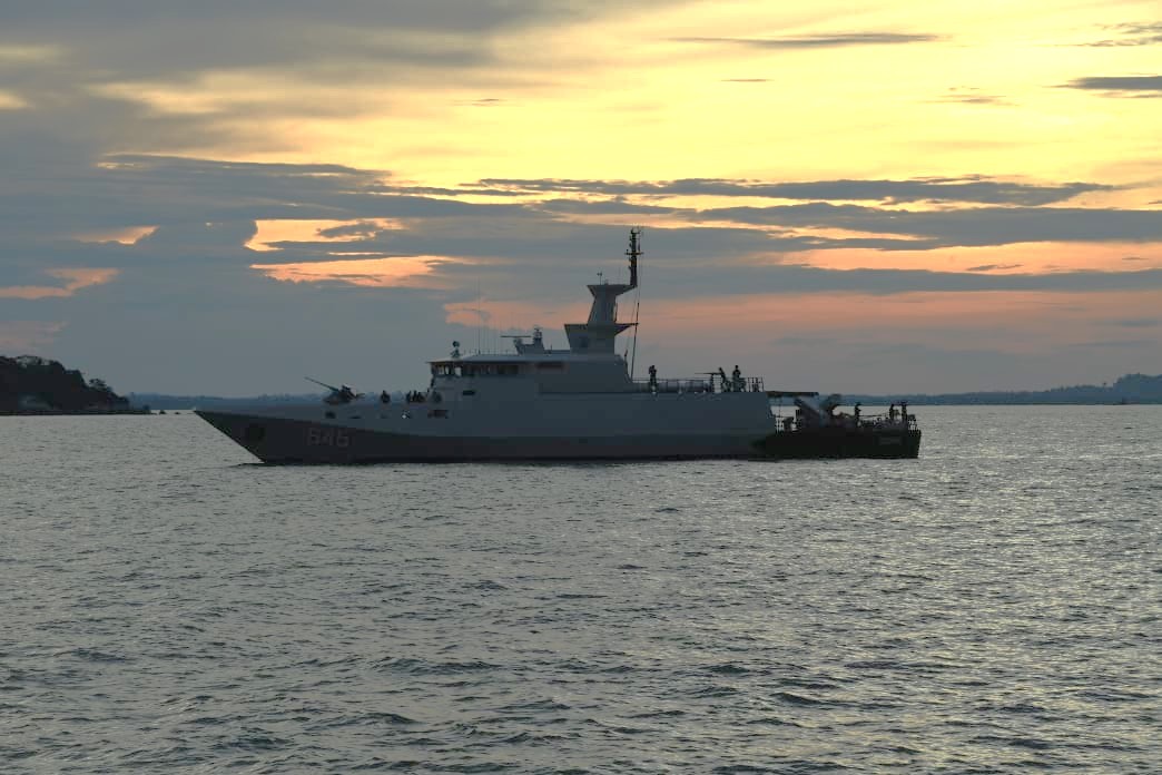 Dua Kapal Cepat (Satkat) andalan Koarmada I, KRI Surik-645 dan KRI Alamang-644