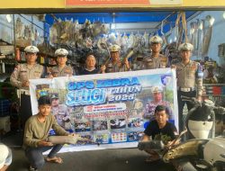 Satlantas Polres Natuna Gelar Operasi Zebra Seligi 2025, Fokus pada Penertiban Knalpot Brong