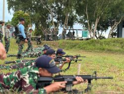 Asah Naluri Tempur, KRI LAM 374 Gelar Latihan Menembak