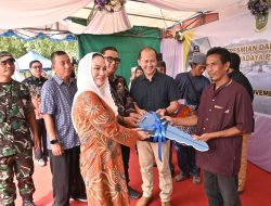 Dukung Pemerintah Daerah, Kadister Lanud RSA Hadiri Peresmian Hunian Swadaya di Natuna