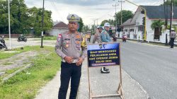 Polres Natuna Gelar Operasi Zebra Seligi 2025, Tingkatkan Kepatuhan Lalu Lintas di Titik Rawan