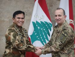 Tingkatkan Diplomasi Pertahanan, Kasal Pertemuan Bilateral Pimpinan Militer Lebanon dan UNIFIL