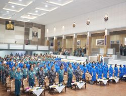 Harmoni Suara Puji-Pujian Memperkuat Spiritualitas Prajurit di Pesparawi Koarmada II