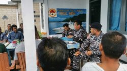 Jelang musim ekstrem, Pos TNI AL Midai proaktif berikan himbauan keselamatan laut