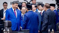 Presiden Republik Indonesia Prabowo Subianto menghadiri APEC Economic Leaders’ Meeting (AELM) sesi ke-2 di Hwabaek International Convention Centre (HICO), Gyeongju, Republik Korea, pada Sabtu, 1 November 2025. (Foto: BPMI Setpres)