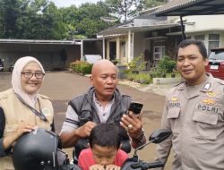 Anak Hilang di Cibinong Berhasil Ditemukan Selamat dalam Waktu Singkat Berkat Kerjasama Masyarakat dan Aparat