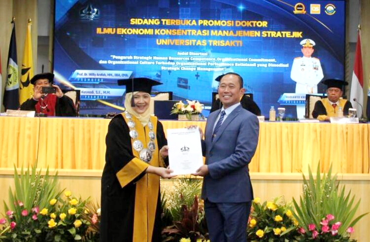 Prestasi gemilang kembali ditorehkan oleh prajurit TNI Angkatan Laut. Laksamana Muda TNI (Laksda TNI) Hudiarto Krisno Utomo, S.E., M.M