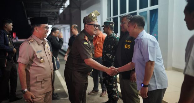 sambutan resmi yang hangat kepada Kepala Kejaksaan Negeri (Kajari) Natuna yang baru, Erwin Indrapraja, S.H., M.H.