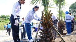 KASAL Tanam Pohon Lontar dan Resmikan Food Court Hijaukan Alam