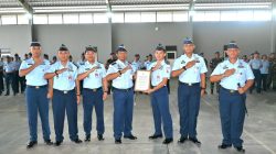 Dedikasi Prajurit Ujung Negeri, Lanud RSA Lepas Prajurit Kesehatan Dari Garis Perbatasan Natuna