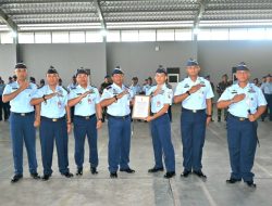 Dedikasi Prajurit Ujung Negeri, Lanud RSA Lepas Prajurit Kesehatan Dari Garis Perbatasan Natuna