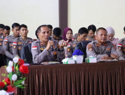 Polres Natuna Perkuat Keamanan Objek Vital Perbankan, Gelar Evaluasi Kerja Sama Pimpinan Bank