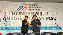 Ketua dan Sekretaris AMSI Kepri