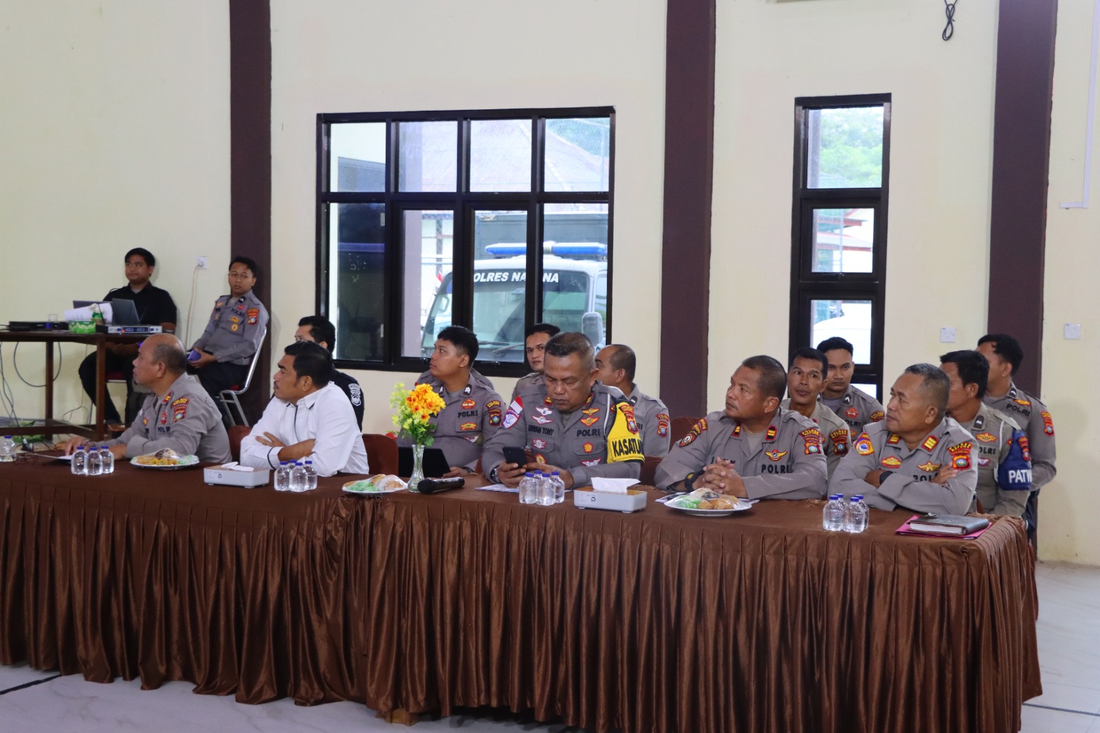 Kapolres Natuna, AKBP Novyan Aries Effendie, tekankan peningkatan profesionalisme dan layanan publik sebagai implementasi tema nasional