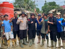 Brimob Polri Tuntaskan Aksi Bantuan Air Bersih dan Sanitasi di Aceh Tamiang, Sasar 4 Titik Sumur Bor Baru