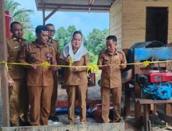Pabrik Mini Sagu BUMDes Kelanga Diresmikan, Bupati Cen Sui Lan Pacu Ekonomi UMKM Berbasis Lokal