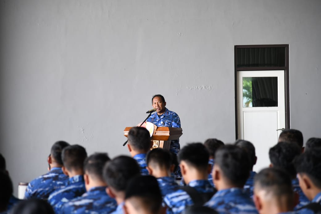 Kegiatan yang dipimpin langsung oleh Komandan Lanud RSA, Marsekal Pertama TNI Onesmus Gede Rai Aryadi, S.E., M.M., M.Han