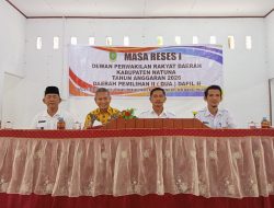 Anggota DPRD Natuna M. Erimuddin Gelar Reses di Suak Midai Serap Aspirasi Warga