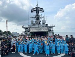 Tunas Bangsa Diajak Kenali Kekuatan Maritim Nusantara di Kapal Perang Indonesia