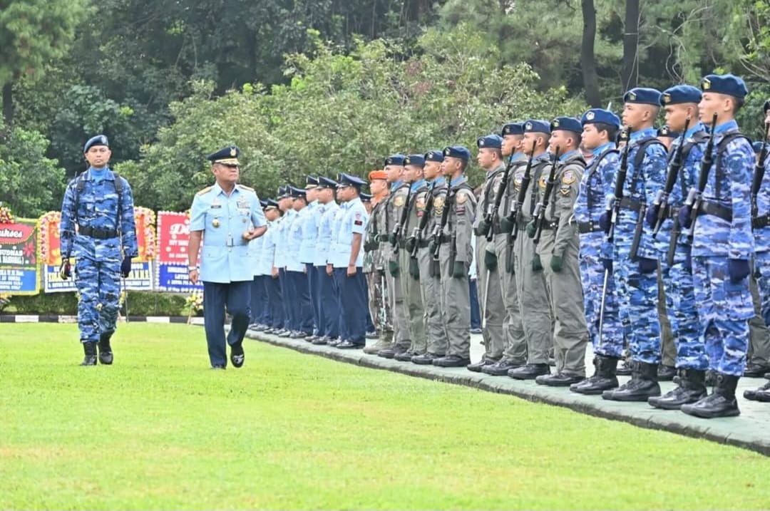 HUT ke-4 Koopsudnas, Upacara Halim Perdanakusuma, Danlanud RSA Marsekal Pertama TNI Onesmus Gede Rai Aryadi,