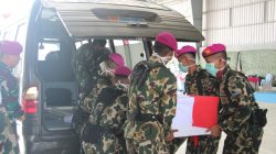 Upacara Militer Pelepasan Praka Marinir Andiko, Total 14 Patriot Gugur Telah Dikembalikan ke Keluarga