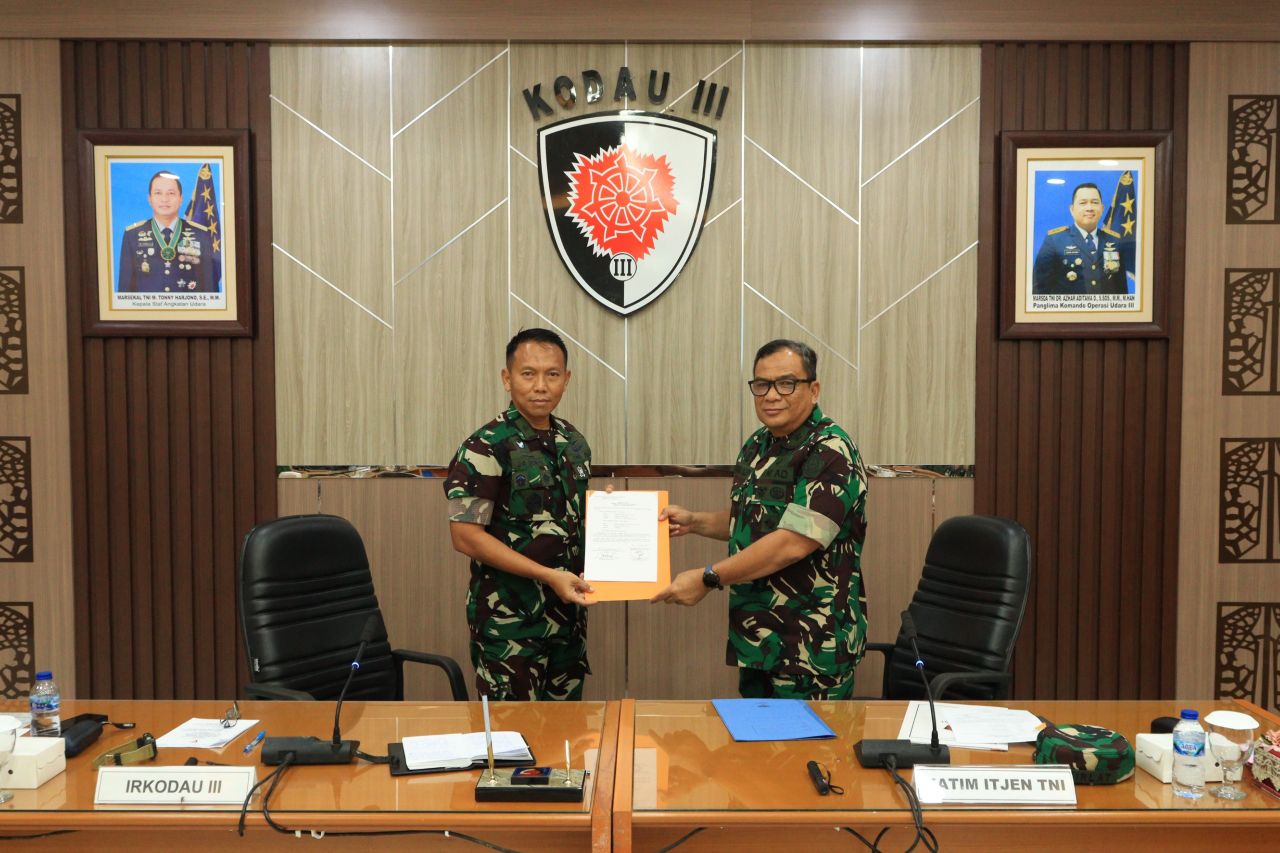 Audit Kinerja Tahap I Tahun Anggaran 2026 di Komando Daerah Udara III (Kodau III)