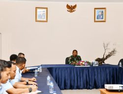Usung Arahan Presiden Prabowo, Danlanud Raden Sadjad Gelar Rapat Strategis Bahas Rakornas dan Kesiapan Satuan
