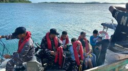 Foto Lanal Batam, Pulau Terong, Batam, Sabtu (7/2) dini hari.