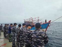 TNI AL Tangkap Kapal di Natuna Awak ABK Positif Sabu, BBM Ilegal Ikut Diamankan