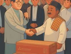 Raja Mustakim Sejukan Ibadah Warga Sepempang dengan Sumbangan AC untuk Masjid Al Kautsar