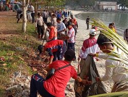 Lanal Ranai Bersinergi dengan Pemda dan Masyarakat Natuna Gelar Gotong Royong Bersama