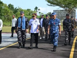 Perkuat Pertahanan di Wilayah Kepulauan, Kasal Tinjau Langsung Lokasi Pembangunan Yonif 17 Marinir di Belitung