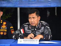 ‎Sinergi TNI AL dan Bea Cukai Gagalkan Penyelundupan Sianida di Bitung ‎