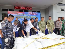 TNI AL Gagalkan Penyelundupan 6,1 Ton Pasir Timah Ilegal di Tanjung Priok