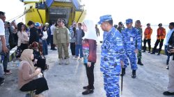 Arus Mudik di Natuna Dipantau, Bupati dan Danlanud RSA Turun Langsung ke Pelabuhan