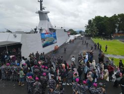 Menggetarkan Hati di Atas Geladak Baja: TNI AL Gelar Mudik Gratis dengan KRI Marlin-877, Wujud Nyata Amanah Kasal