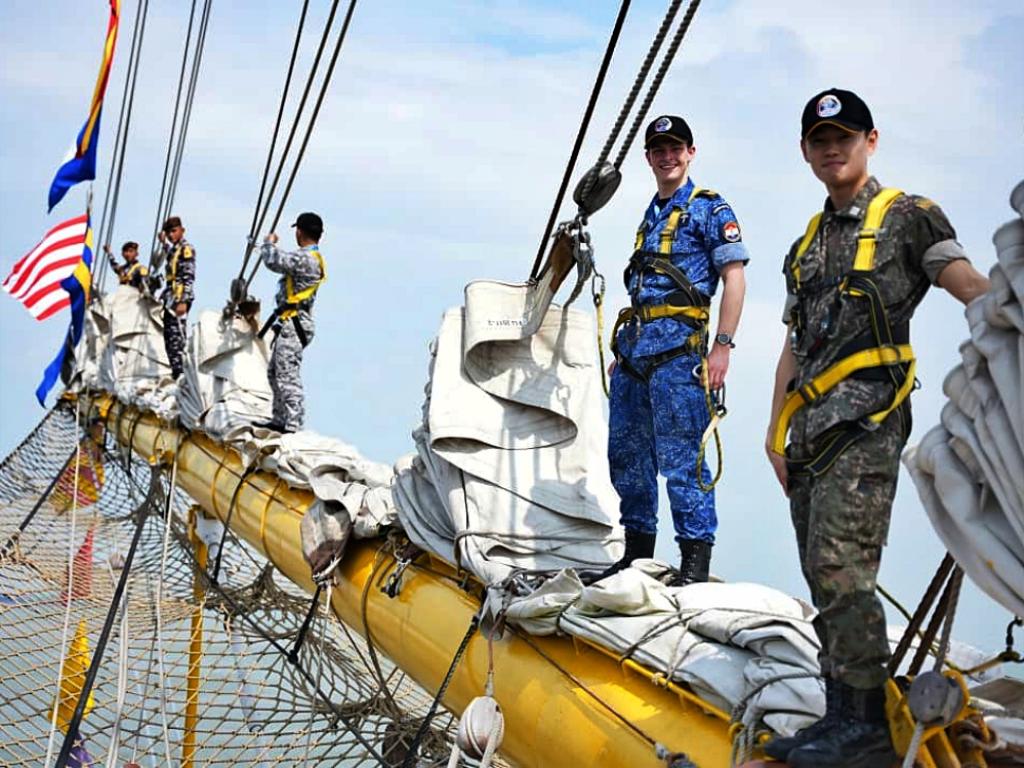 pelayaran muhibah KRI Bima Suci.