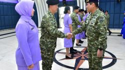 Suasana Khidmat di Wisma Elang Laut: Kasal Muhammad Ali Pimpin Laporan Korps Kenaikan Pangkat 9 Pati TNI AL