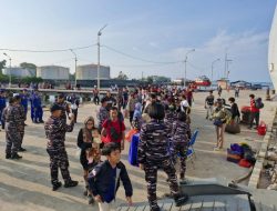 Masyarakat Bahagia Usai Arus Balik Gratis, Warga Sampaikan Terima Kasih Langsung ke TNI AL